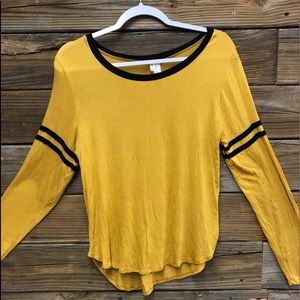 Atticute Yellow long sleeve tee